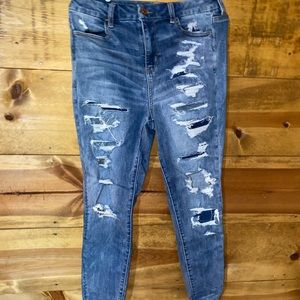 Curvy high rise jeggings